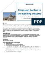 TOP LIRE - NACE TOP LIRE Corrosion Control in The Refining Industry - Sept2012