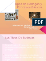 Tipos de Bodegas y Principios Bc3a1sicos Constanza Reyes y Mariela Olivares