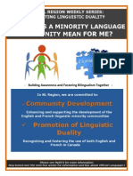 Week 2 - Official Languages Poster