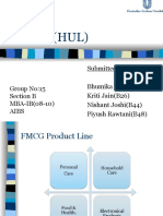 Hindustan Unilver Distribution System