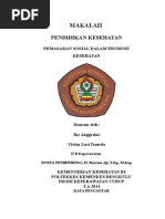 Download Makalah Pemasaran Sosial Kesehatan PRINT by Hardiansyah Wickham SN292384819 doc pdf