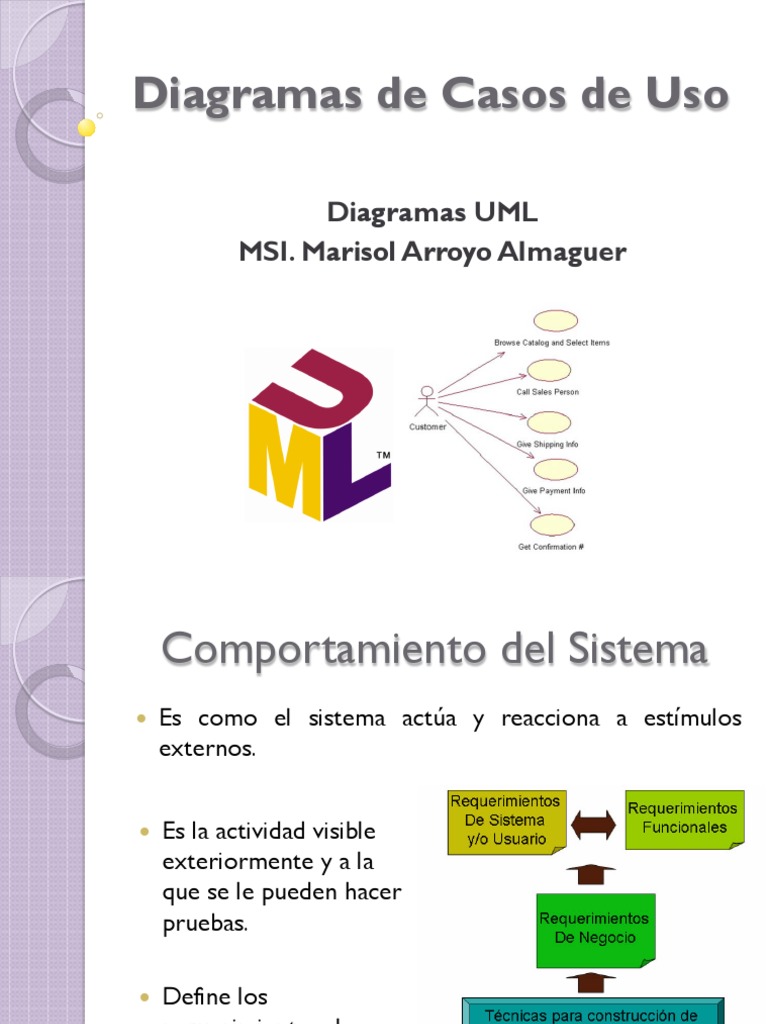 Diagramas de Casos de Uso en UML | PDF | Caso de uso | Ingeniería de ...
