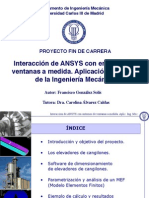 Ansys Del Elevador PDF
