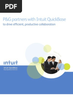 Download PG Partners With Quickbase to Drive Efficient Productive Collaboration by QuickBase SN29239249 doc pdf