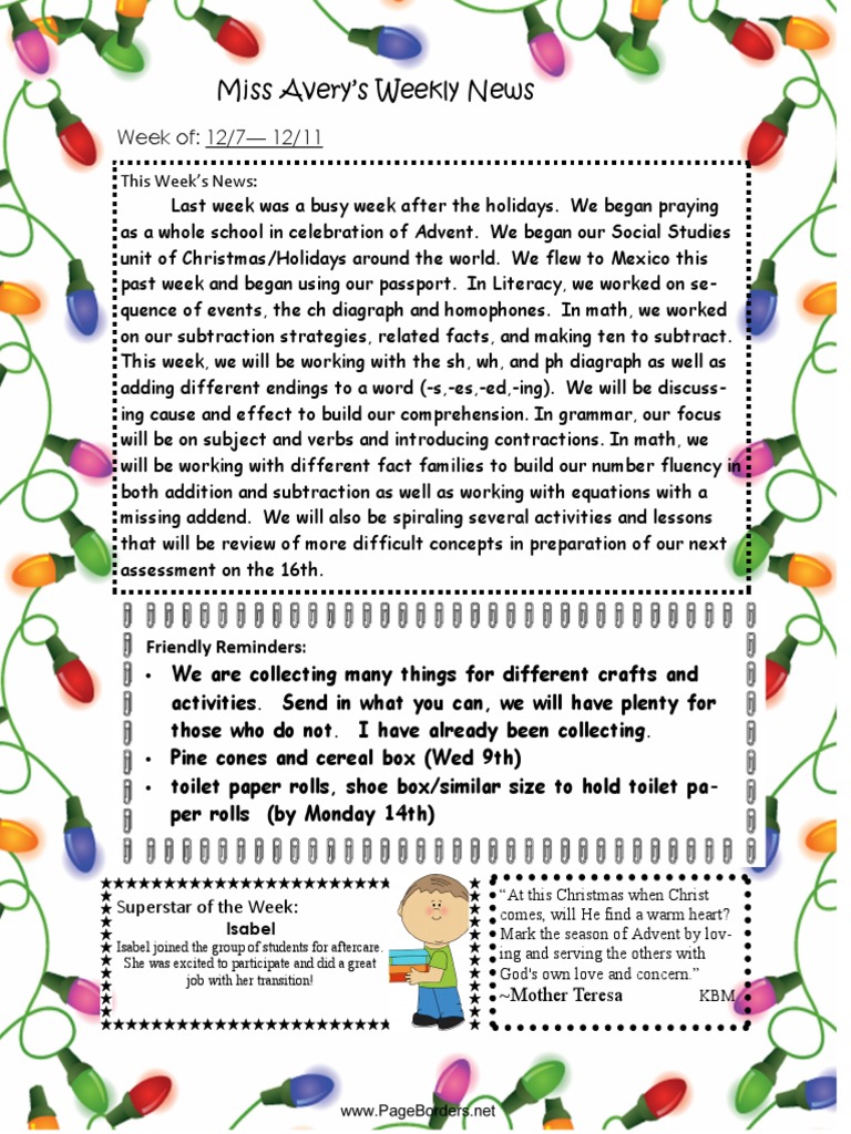 12 7 15 Newsletter | PDF
