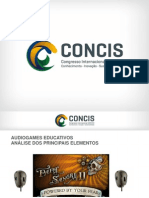 Artigo Concis Audiogame Educativo 2015