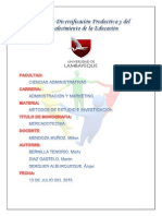 Monografia Mercadotecnia Metodologia