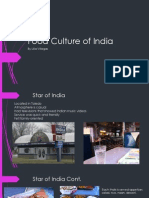 Food Culture of India
