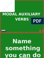 Speaking Activity Modal Auxiliary Verbs