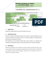 Informe de Laboratorio Optica