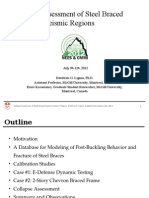 Collapse Assessment of Steel Braced Frames