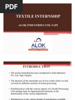 Download Alok Industries_ Internship Ppt by Surya Bakshi SN29240541 doc pdf