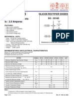 BY251 - BY255: PRV: 200 - 1300 Volts Io: 3.0 Amperes