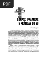 Corpos, prazeres e práticas do eu