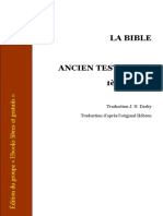 La Bible - Ancien Testament, 1ère Partie, Trad. J. N. Darby