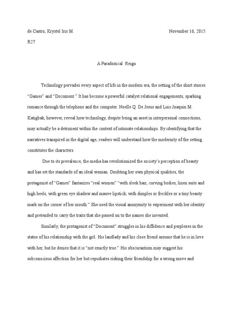 A Paradoxical Domain Analysis Of Games And Document Behavioural Sciences Psychology