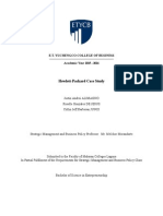 Hewlett-Packard Case Study: E.T. Yuchengco College of Business Academic Year 2015 - 2016