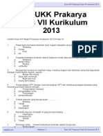 Download Soal Soal UKK Prakarya Kelas VII Kurikulum 2013 Ukk.com