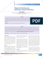 Diagnosis Banding Dan Penatalaksanaan Anemia Neonatus