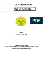 Petunjuk Praktikum Kimia Organik I PDF