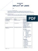 Conflict of Laws REVIEWER