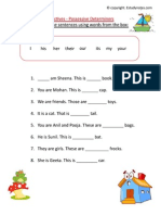 Adjectives Worksheet 3