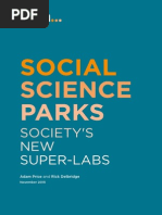 Social Science Parks - Society's New Super Labs