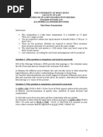 Family Law Exam 2014