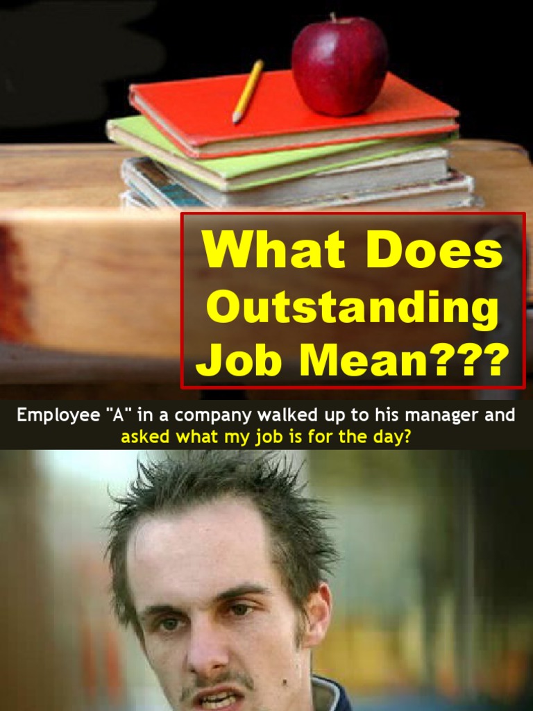 what-does-outstanding-job-mean-pdf-employment-business