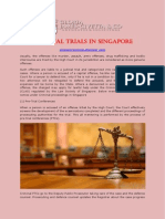 Criminal Trials in Singapore
