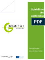 GreenTech Guidelines Applicants 2014 2015 PART1 OVERVIEW en