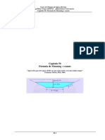 Capitulo 50 Formula de Manning Galerias e Canais