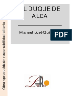 Quintana, Manuel.- El Duque de Alba