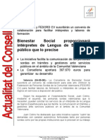 2008-05-04 Bienestar Social proporcionará intérpretes de Lengua de Signos al público que lo precise