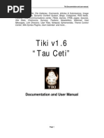 Download Tiki Documentation and user manual by infobits SN2924788 doc pdf