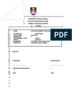 Effect of PID parameters on process control