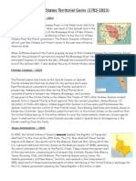 Moving West-Territorial Gains Readings