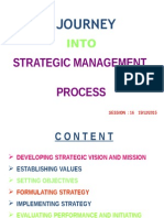 Ajourney into strategic management process