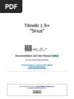 Download Tikiwiki 19  Sirius Documentation and User Manual by infobits SN2924843 doc pdf