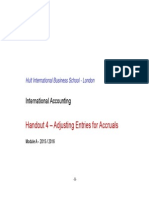 Accounting 4 - Adjusting Entries For Accruals