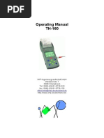 Manual Medidor de Dureza Th160_ba_e