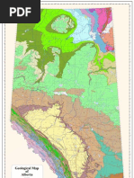 Download Geological Map of Alberta by Alberta Geological Survey SN2925067 doc pdf