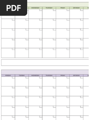 blank months
