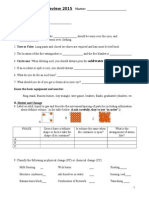 Semester Exam Fall Review 2015 Holm