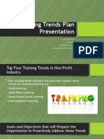 Liana Anderson - Training Trends Plan Presentation