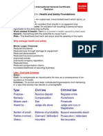 Nebosh Igc1 Revision