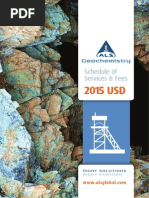 Download ALS Geochemistry Service Schedule 2015 USD by Alberto  SN292535643 doc pdf
