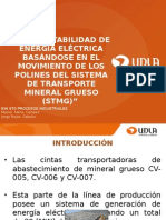 Generación eléctrica a partir del movimiento de polines