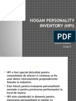 Hogan Personality Inventory (Hpi)