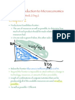 EC 201 Introduction To Microeconomics: Week 2 Day 1 - Week 2 Day 2